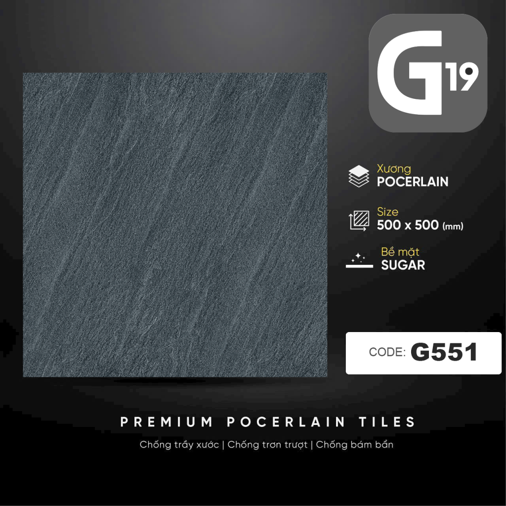 Gạch ốp lát sân vườn G551- Thiết kế hoa đá độc đáo