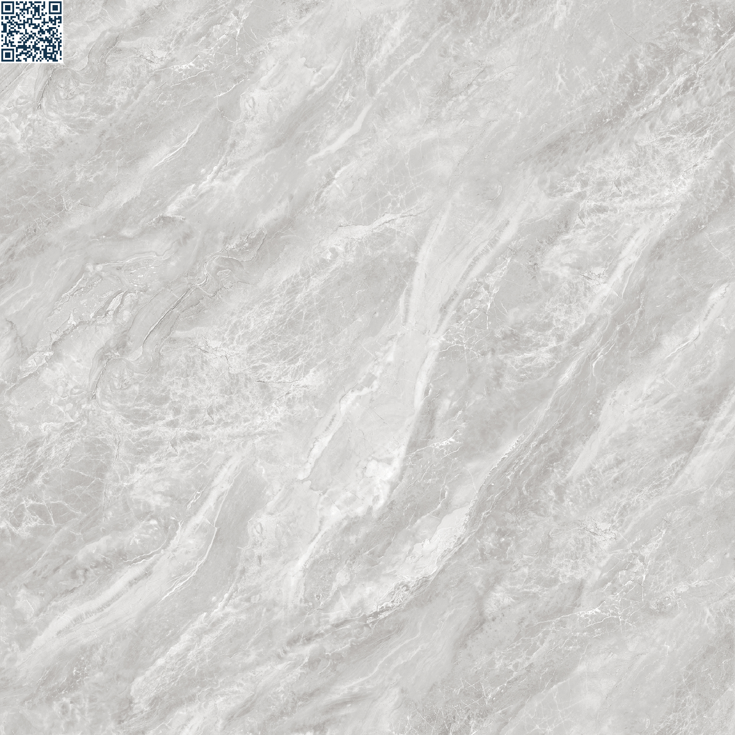 Gạch lát nền vân đá A6635 nổi bật với họa tiết vân đá marble xám kem tự nhiên, bề mặt bóng men kim cương cao cấp