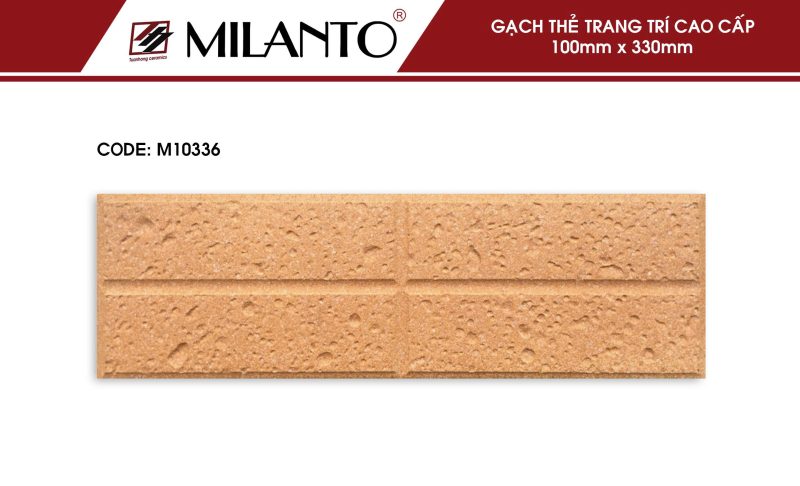 Gạch thẻ trang trí M10336 xương ceramic, bề mặt định hình, đường nét nổi rõ, tông xám đen hiện đại, sản xuất tại nhà máy DACERA