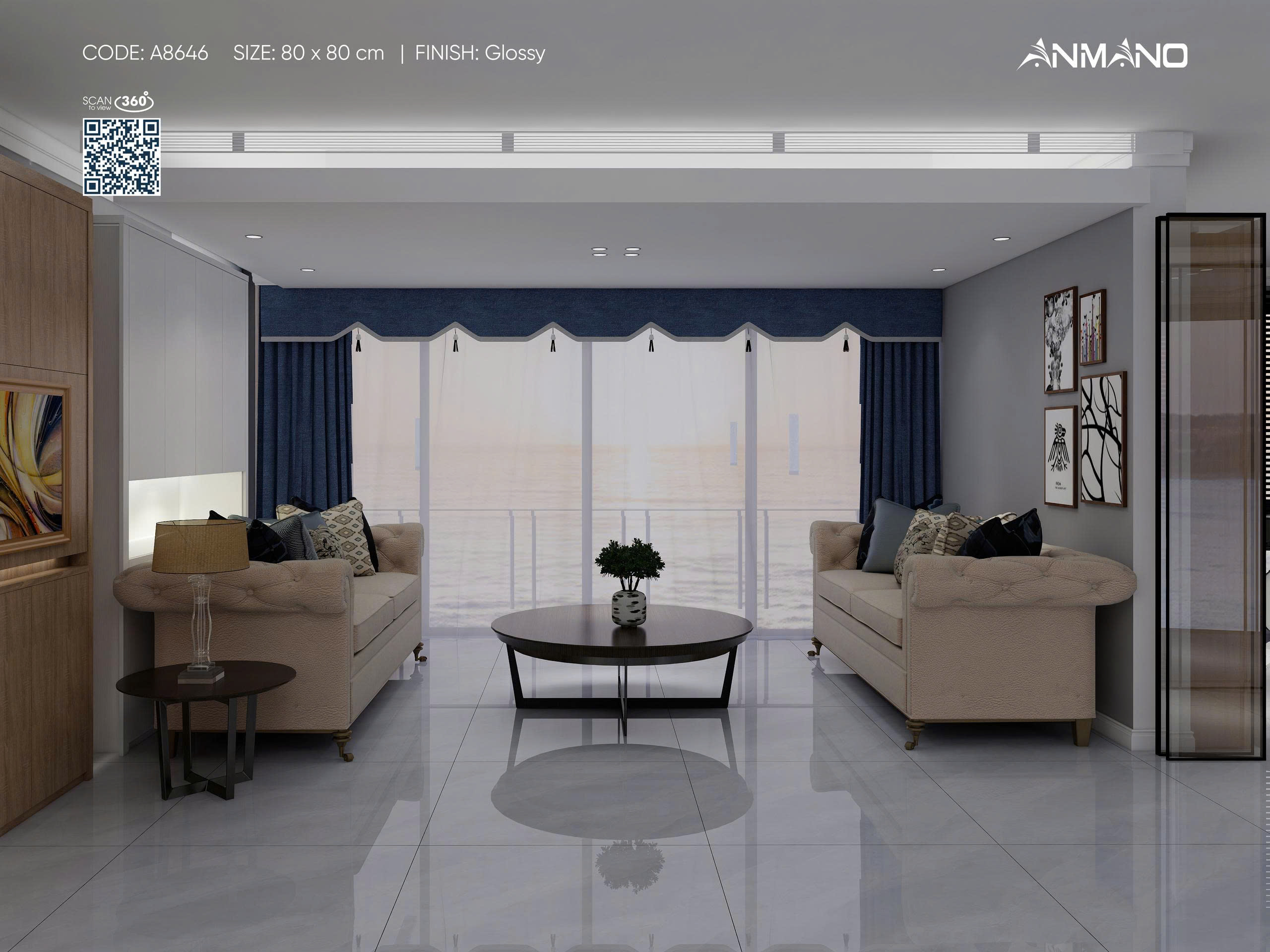 Gạch lát nền A8646 - Hình ảnh 5