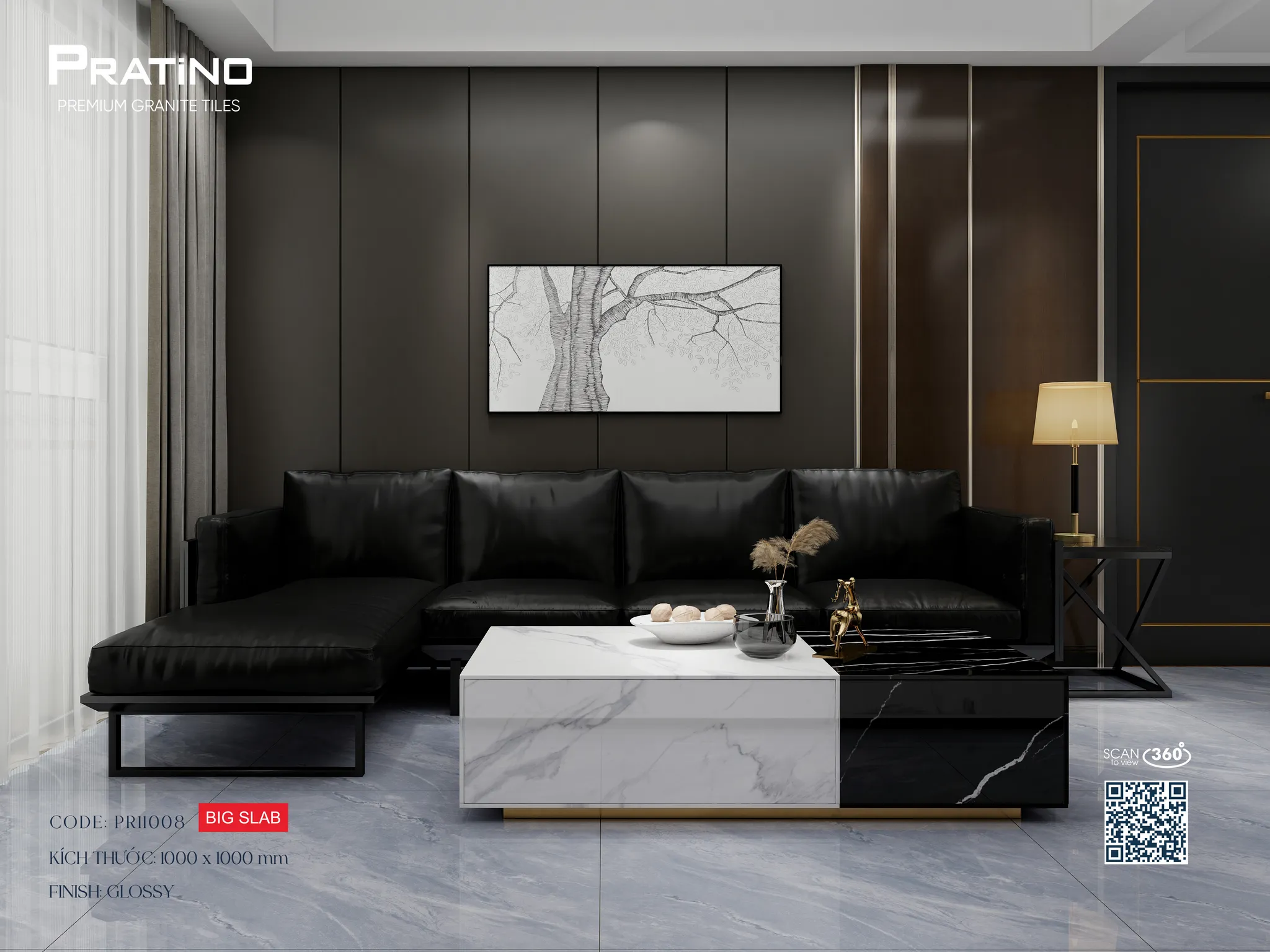 Gạch lát nền PR11008 - Hình ảnh 4
