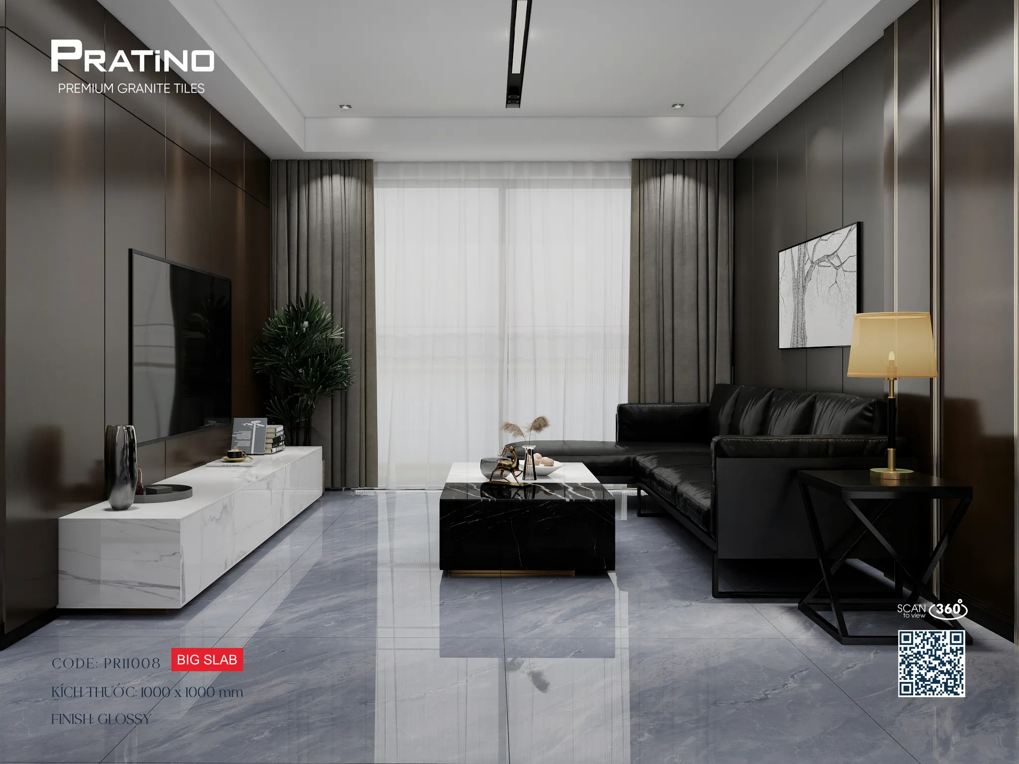 Gạch lát nền PR11008 - Hình ảnh 3