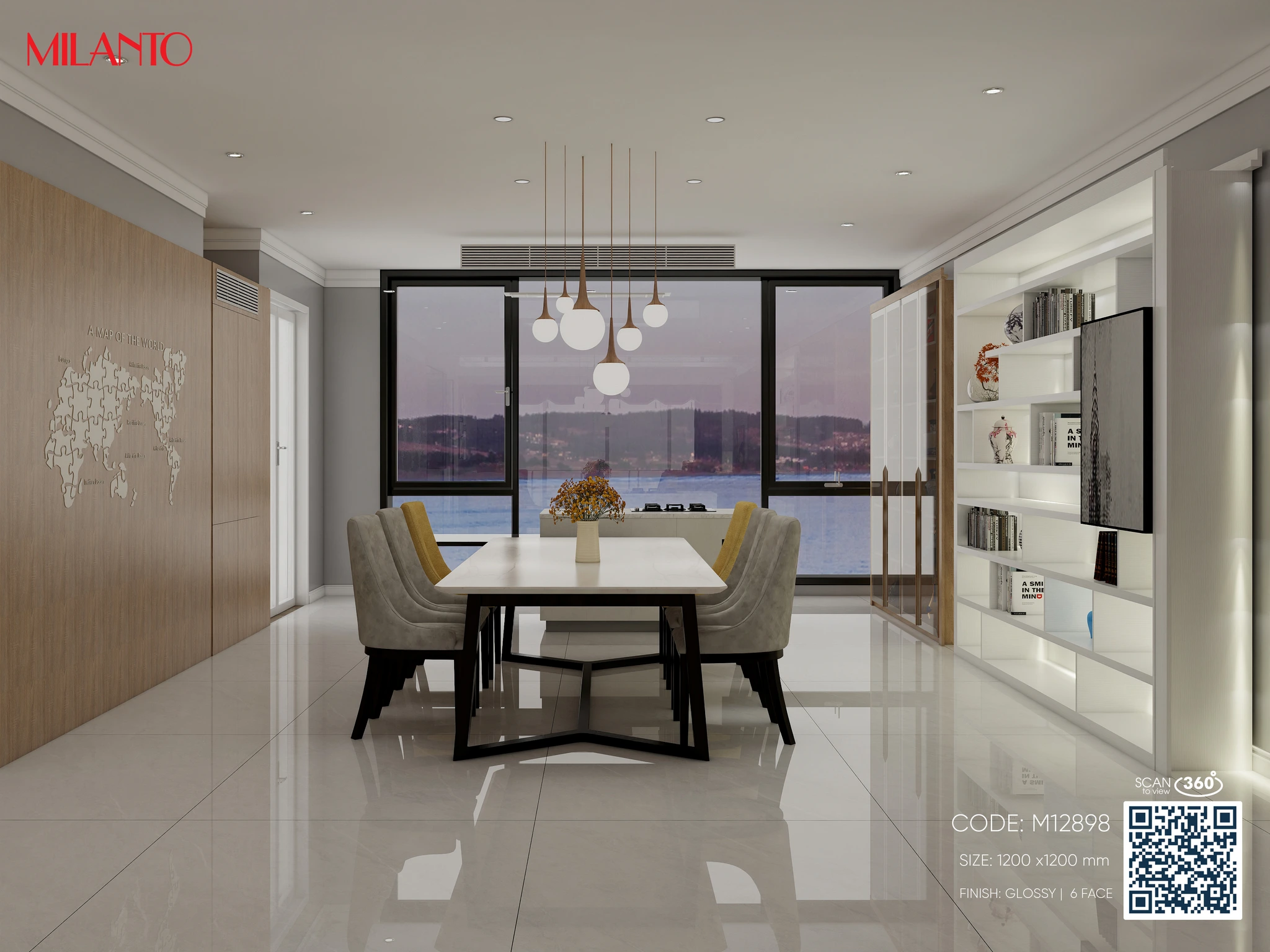 Gạch lát nền M12898 - Hình ảnh 7