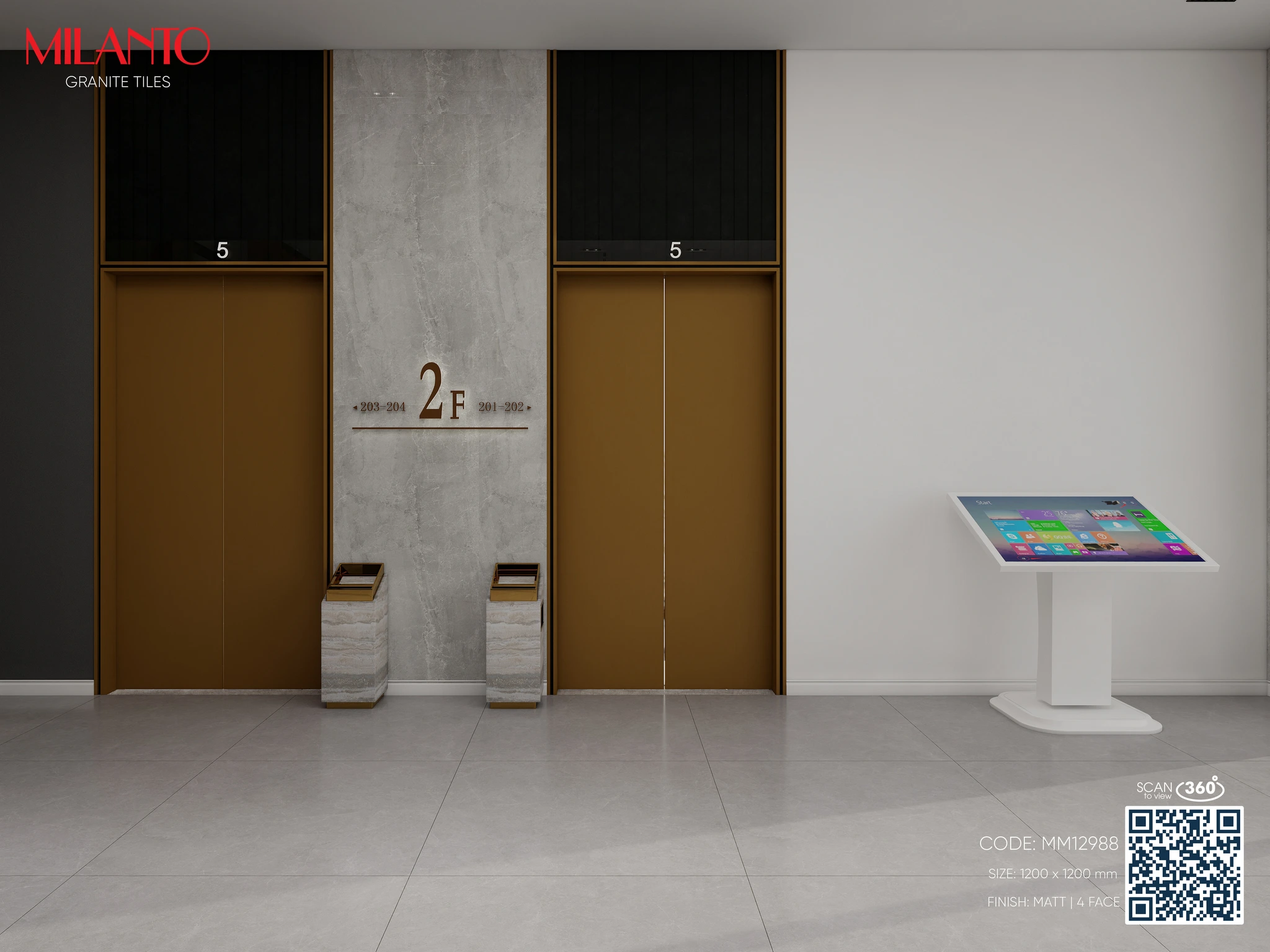 Gạch lát nền MM12988 - Hình ảnh 3