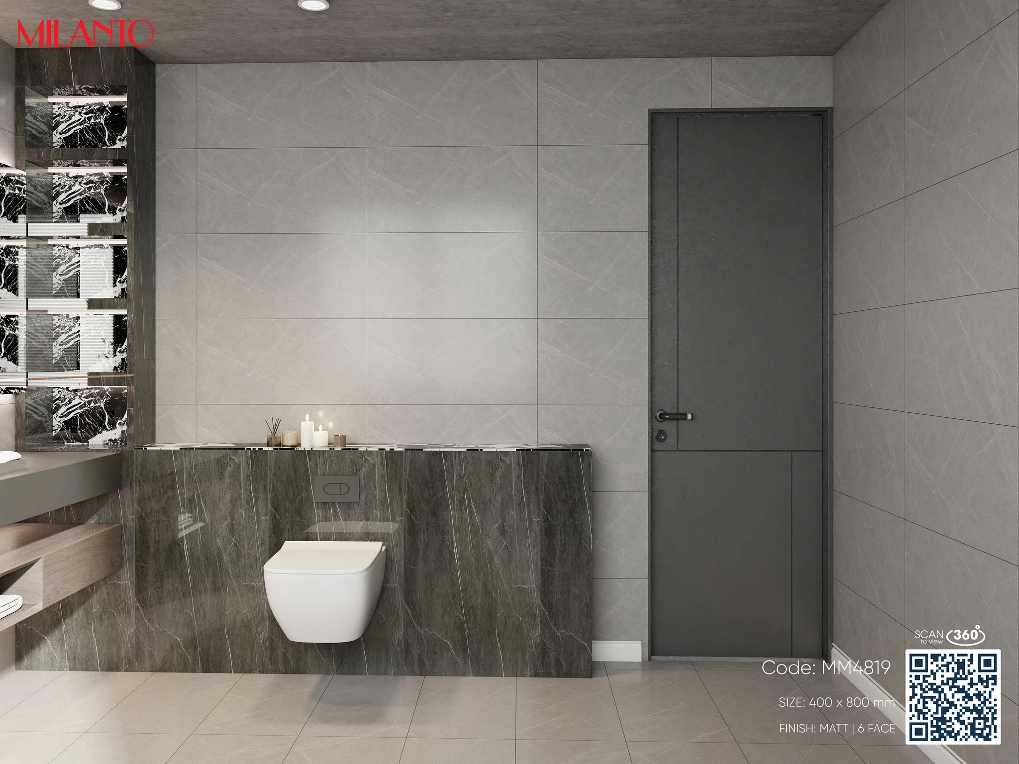 Gạch ốp tường MM4819 - Hình ảnh 3